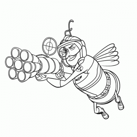 Bee Movie Coloring Pages | 99coloring.com