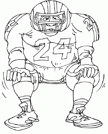 Coloring Pages For Football | Top Coloring Pages