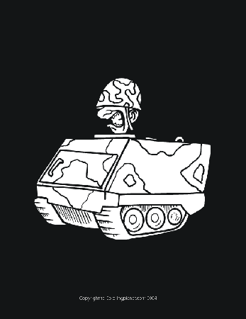 Coloring Pages Military Vehicles