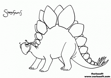 Pin Printable Dinosaur Stegosaurus Coloring Id 42798 168416 Disney 