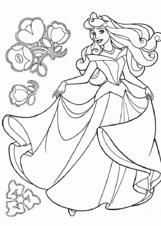 Sleeping Beauty Coloring Pages | Coloring Pages To Print