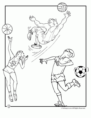 olympic team Colouring Pages