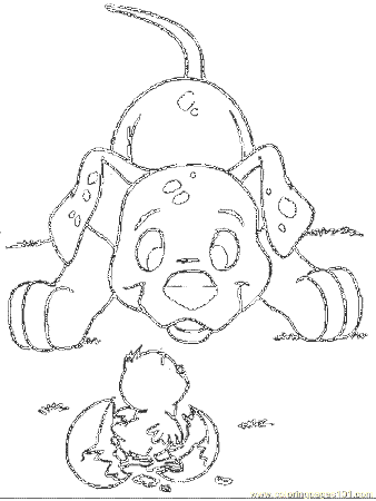 Coloring Pages 101 Dalmatians16 (Cartoons > 101 Dalmations) - free 