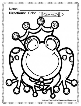 Fairy Tale Fun! Color For Fun Printable Coloring Pages