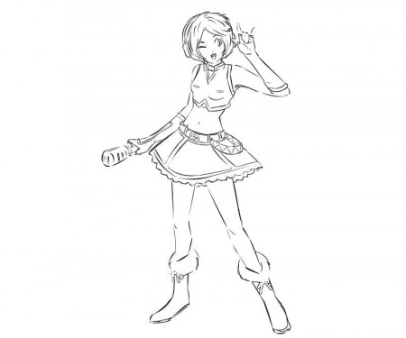 Meiko Coloring Pages