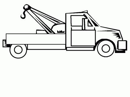 Coloring Pages Plus :: Trucks (Transportation) Coloring Pages