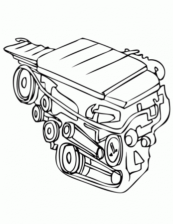Train Coloring Pages Streamlined Diesel Engine Page Sheets Id 