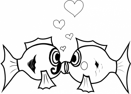 Fish Printable Coloring Pages Printable Fish Bowl Coloring Pages 