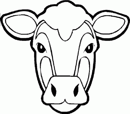 Cows Coloring Pages 3 | Free Printable Coloring Pages 