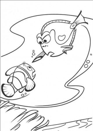 Newest Nemo Coloring Page Hd Wallpapers - deColoring