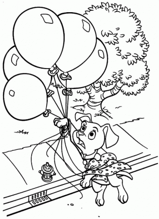 Download Oddball Holds A Group Of Balloons And Flying 102 282632 