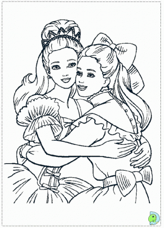 Coloring Pages Barbie Princess And The Pauper 563 | Free Printable 