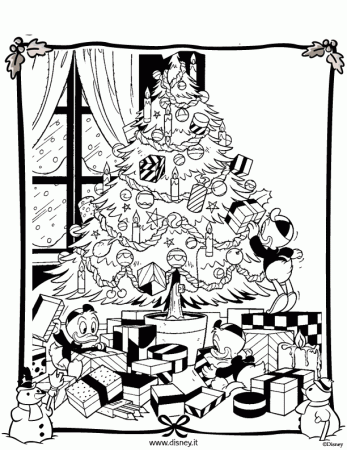 Coloring Page - Christmas tree coloring pages 50