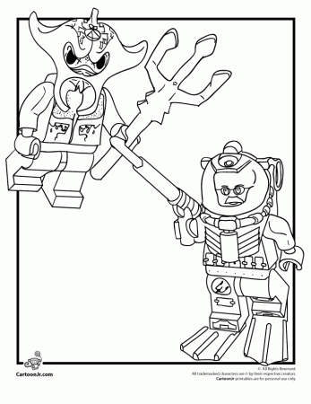 Free coloring pages Lego - letscoloringpages.com - Lego Ninjago 