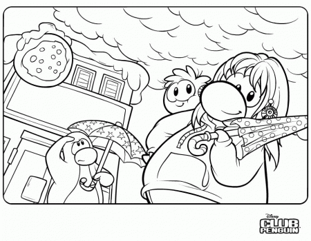 Search Results » Club Penguin Puffle Coloring Pages