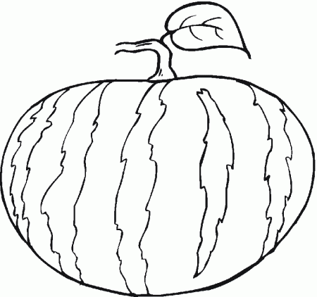 Watermelon 9 Coloring Pages | Free Printable Coloring Pages 