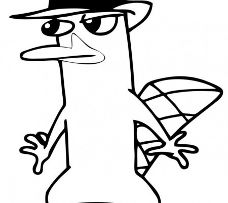 Platypus Coloring Pages For Kids - Kids Colouring Pages