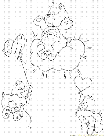 Care Bear Printables | Free coloring pages