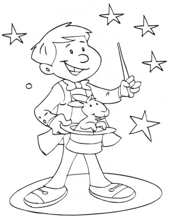 mailman at work coloring page work coloring pages | Inspire Kids