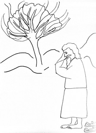 Jesus Bible Story Coloring Pages