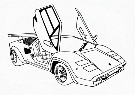 Printable Race Car Coloring Pages For Kids | COLORING WS