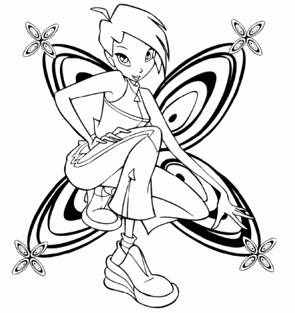 winxwinx sophix Colouring Pages (page 2)