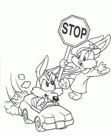 Looney Tunes Coloring Pages for Kids- Printable Coloring Book Pages