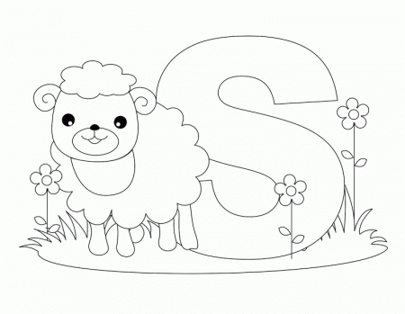 Coloring Pages Of Letters