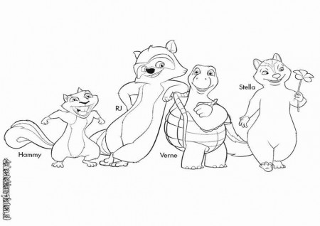 Over-The-Hedge-17 - Printable coloring pages