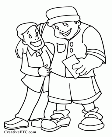 Father's Day coloring pages - Happy Father's Day!