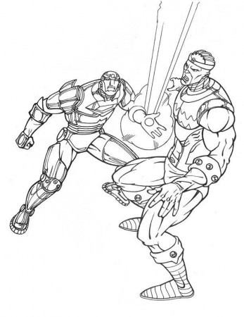 Free Coloring Pages of Iron Man 3 : New Coloring Pages
