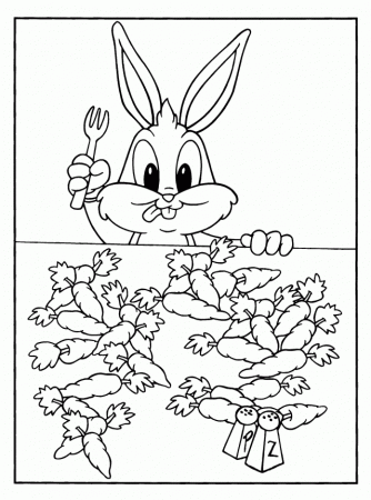 Coloring Page Baby Looney Tunes Coloring Pages 21 106684 Baby 