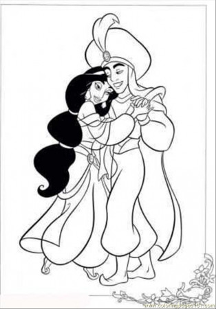 Coloring Pages Dpcoloringbook Jas2 Small (Cartoons > Aladdin 
