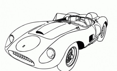 Online Cars Coloring Pages Ferrari Printable Cars Coloring Pages 