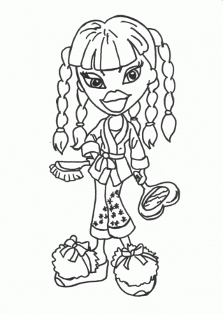 Bratz Coloring Page - Coloring For KidsColoring For Kids