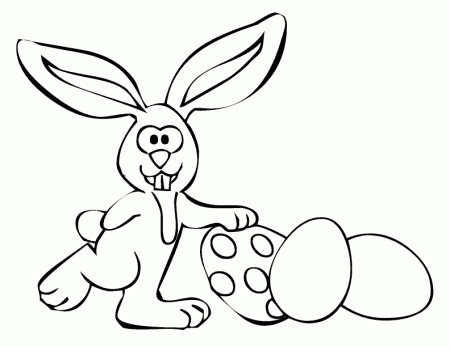 Easter-bunny-coloring-pages-4 | Free Coloring Page Site