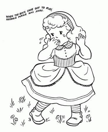 BlueBonkers: Nursery Rhymes Lyrics Text Coloring Page Sheets 