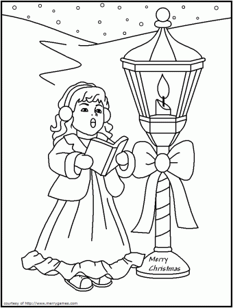 12 Days Of Christmas Coloring Day 1