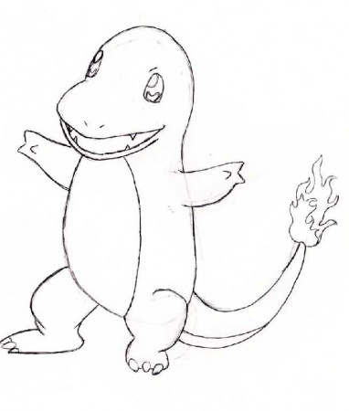 Childpokemon Coloring Pages Charmander