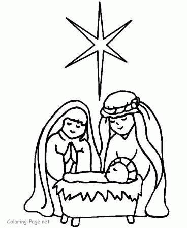 Jesus Is Tempted Coloring Page