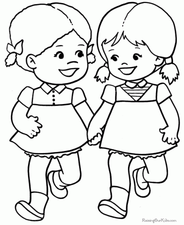 Childvalentine Hearts Coloring Pages Printable