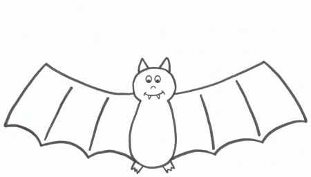 Free Printable Halloween Bat Coloring Pages Coloring 289298 