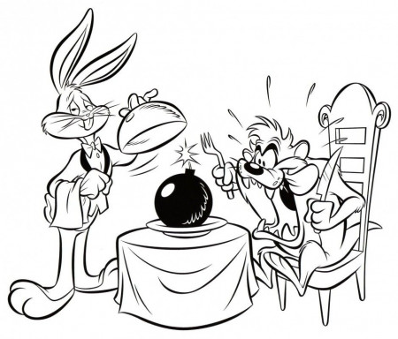 My Inkings Of Bugs Bunny The Tasmanian Devil Taz And Elmer Fudd 