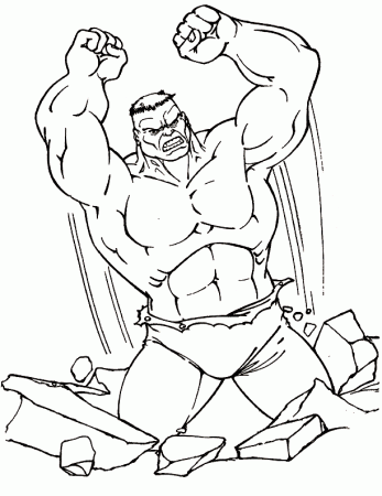 Superhero Coloring Pages - Coloring Directory