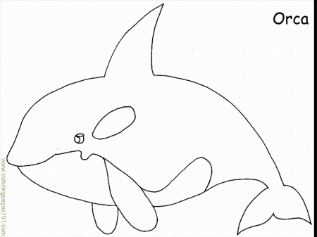 Coloring Pages Whale Fish 02 (Mammals > Whale) - free printable 
