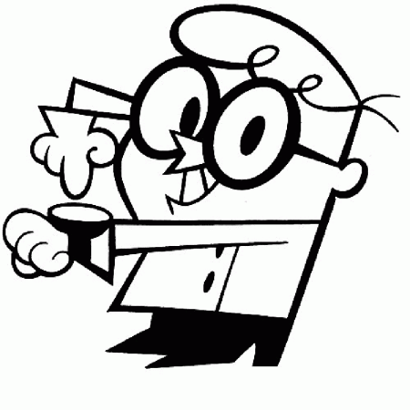 Dexter's Laboratory | Free Printable Coloring Pages 