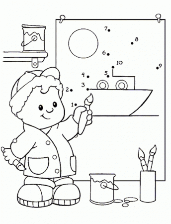 Little People Coloring Pages 19 | Free Printable Coloring Pages 