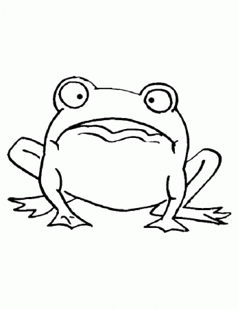 Frog Animals Free Coloring Pages | Child Coloring Page Free 