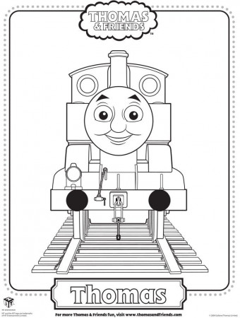 Thomas coloring page | Coloring pages