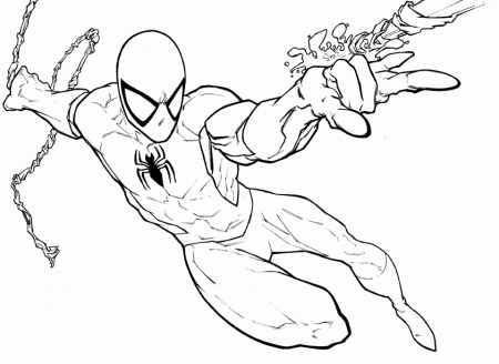 Coloring Pages Spiderman - Free Coloring Pages For KidsFree 